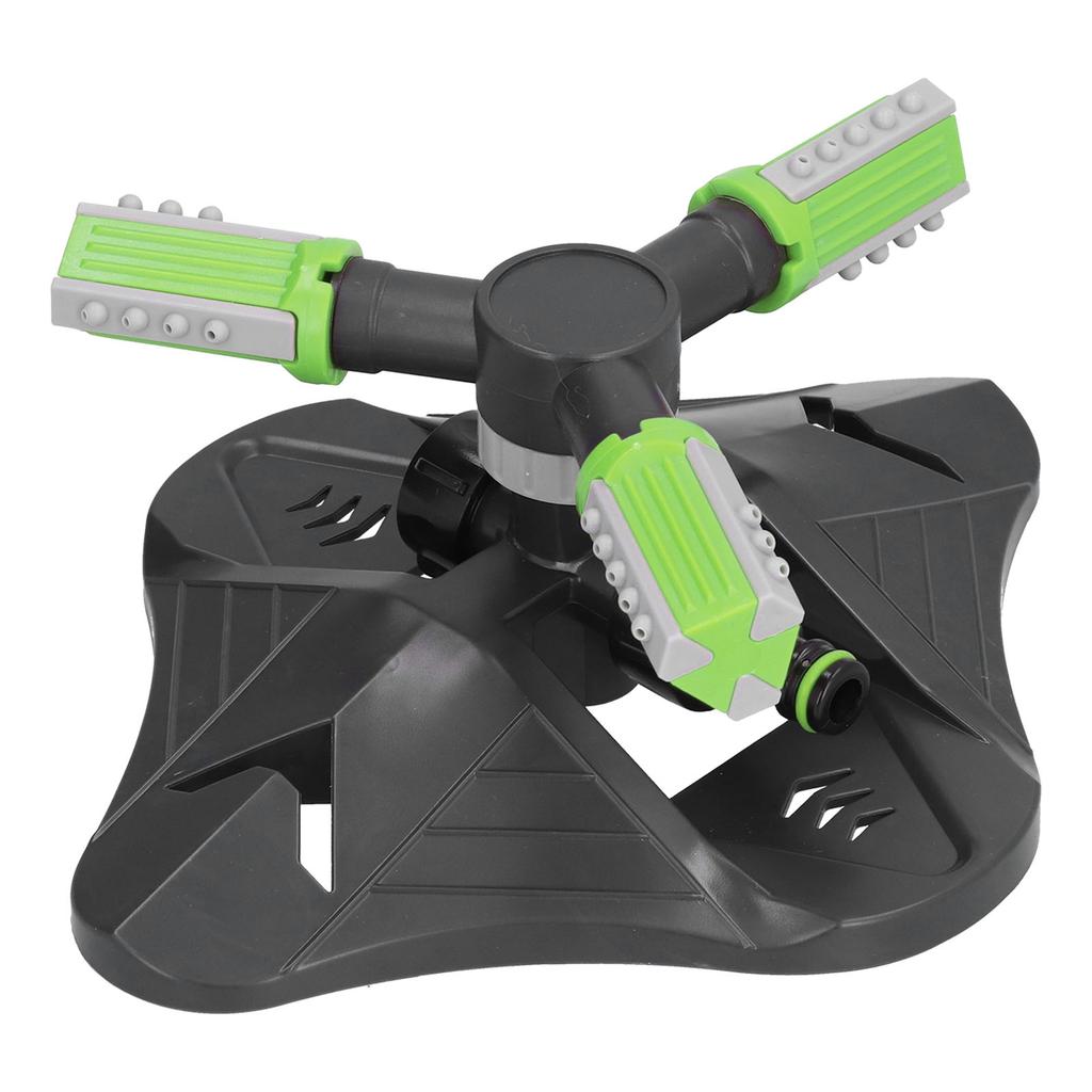 Rotating Water Sprinkler ABS Automatic Flower Watering Device Three Prong Sprinkler for Vegetable Plants Irrigation