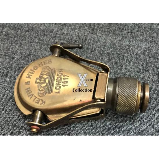 Námořní monokulární mosazný binokulární dalekohled optický dalekohled funkční pracovní