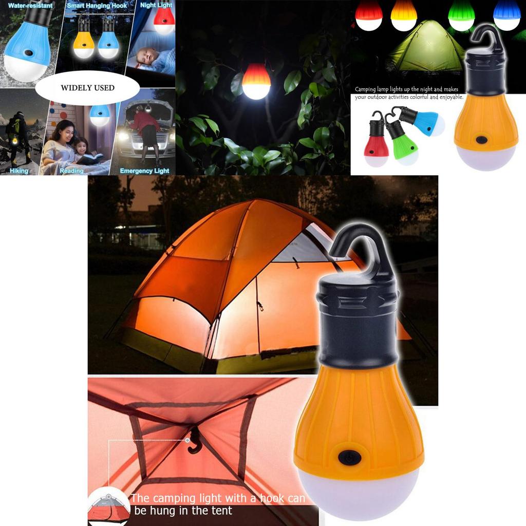 Versatile Camping Hook Light Portable Tent Lantern Emergency Led Light 39g Compact Design
