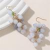 Summer Countryside Style Grape Pendant Earrings For Women Personalized Daily Accessory Party Jewelry Anniversary Birthday Gifts