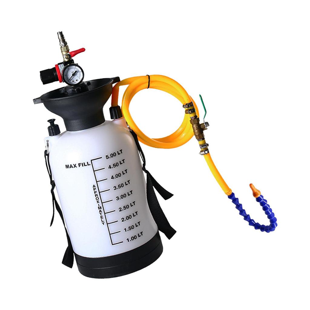 Oil Transfer Pump Sturdy Portable Tank 5L for Boats Cars Motorcycle Without
