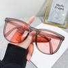 New folding sunglasses female Internet celebrity polarized sunshade sunglasses men's air cushion glasses case