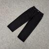 Streetwear Embroidered Washed Denim Jeans Men Women Loose Straight Fit Casual High Street Retro Pants