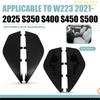 Placa de Cobertura com Ajuste de Altura para Proteção Lateral do Assento do Carro A2239190701 A2239190801 1 Par Para Classe S W223 -2025