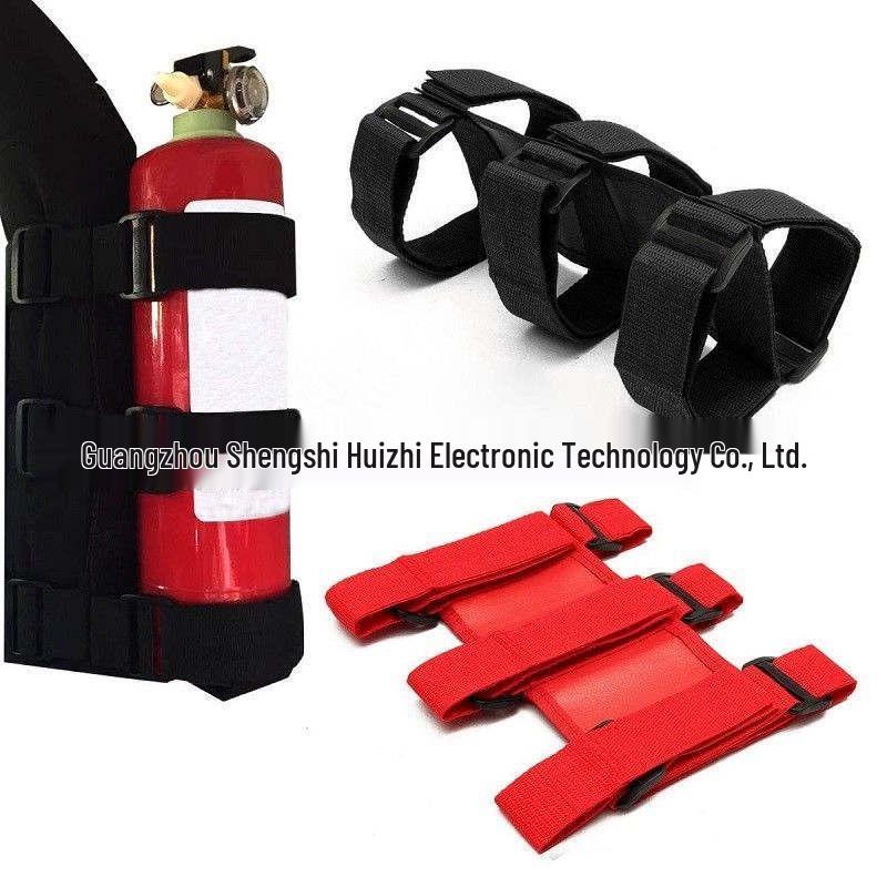 Wrangler Feuerlöscher Verstellbarer Riemen & Feste Halterung mit Magic Sticker