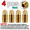 For Bambu Lab A1 Mini Hotend Kit with 0.2/0.4/0.6/0.8mm Hardened Steel Nozzle For Lab A1 Replace Hotend Kit For Bambu Hotend Kit