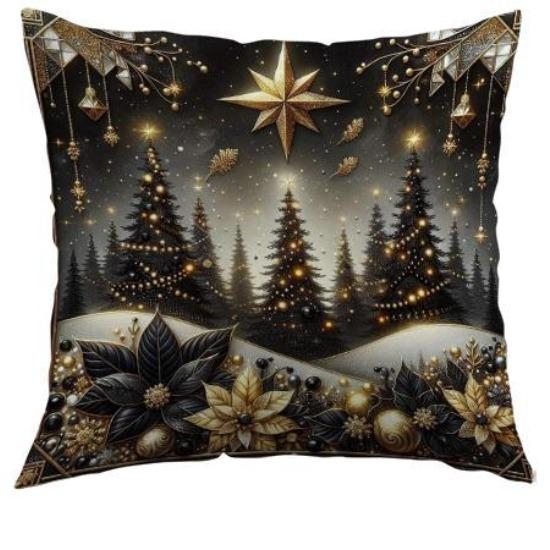 

Рождественская наволочка с изображением снежинки, наволочка с гномом, плюшевая рождественская наволочка