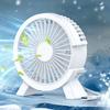 1/2/4PCS Portable USB Desk Fan Mini Quiet Table Fan Powerful Airflow for Home Office Student Dormitory Lightweight Cooling