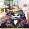 1Pc Pumpkin Halloween Printed Flannel Rug Soft Non Slip Carpet for Bedroom Living Room Office Floor Outdoor Home Decor Xmas Gift H1166