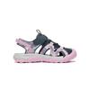 Li Ning Kids Trekking 1.5 Non-Slip Wear-Resistant Lightweight Sandals Kids Sandals Gray Pink YKUT016-6