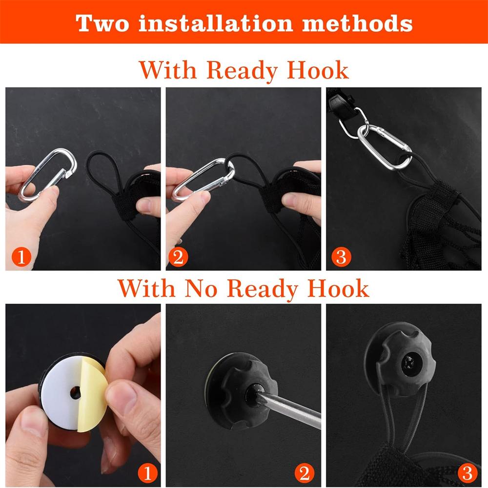 4-Taschen-Ladenetz für LKW-Ladefläche, 61-Zoll-Kofferraum-Organizer, passend für die meisten SUVs, Pickup-Ladeflächen, LKW-Zubehör, Lebensmittelhalter für Ladeflächen