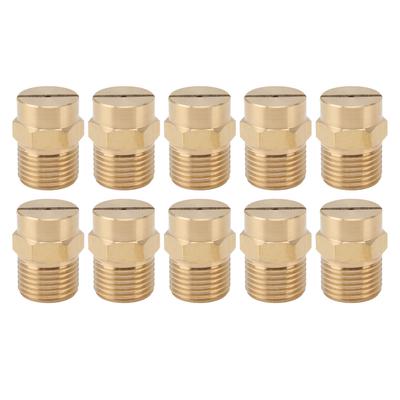 10PCS Directional Slot Düse Messing Kühlung Beschlagen Rostfrei Wärme Beständig Wasser Schlauch Düse für