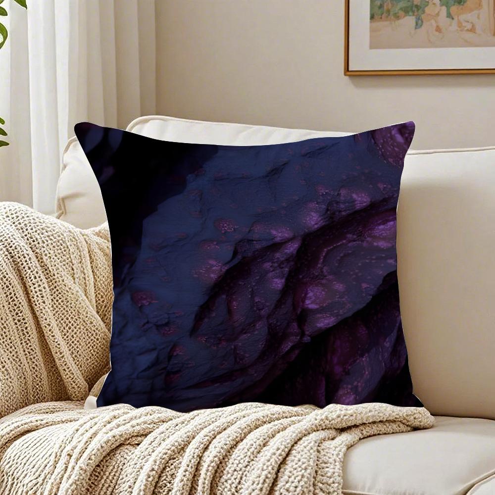 Dark Color Scheme Pillow High-End Sofa Cushion Cover Pillowcase Anti-Dustmite Living Room Sofa Decor Cushion Room