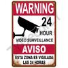 High Definition Metal Tin Sign Funny Warning Signs Retro Humorous Security Plaque Vintage Sarcastic Wall Art Decor for Home Gard