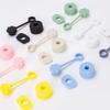 3 Pezzi Tappo per Cannuccia in Silicone Copertura Antipolvere Tappo Ermetico Tappi Anti-Sversamento per Bicchieri da Viaggio e Bicchieri d'Acqua da Esterno