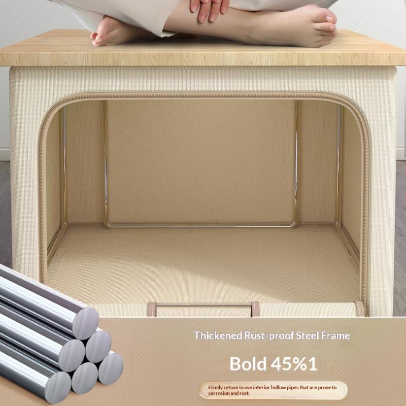 Folding Storage Organizer Storage Box Clothing Large Capacity Down Jacket Quilt Clothing Stowing Tidying Home Organization