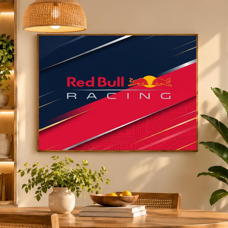 5D Diamond Painting Red Bull Racing DIY Full Drill Diamond Art Kit Home Decoration