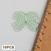 10Pcs 3.6Cm Embroidered Bow Tie Scrapbooking Diy Sewing On Patches Home Decoration Accessories Ornament Supplies