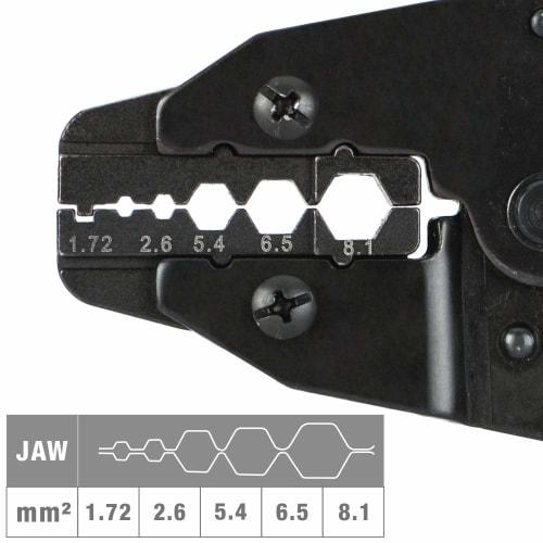 IWISS Coaxial Cable BNC Crimping Tool, Ratchet Type, HS-05H (formerly LS-05H)