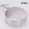 Stainless Steel Round Empty Lotion Soap Dispenser Bottle, 350ml Soap Dispenser Great For Essential Oils, Lotions, Liquid Soaps