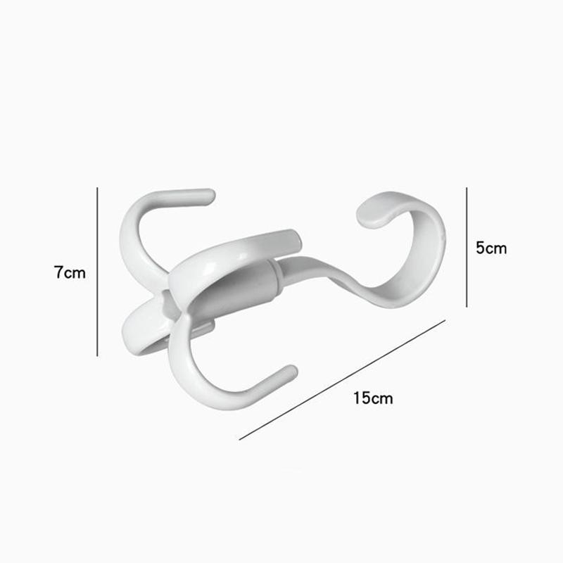 Multifunction Rotated Storage Hanger Hooks Clothes Rack Hanger Organizer Bag Hanger Shoes Belt Scarf Hanging Rack Closet Hanger