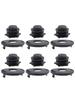 6 Piece Spool Set Bump Feed Trimmer Head Spool Cover Cap