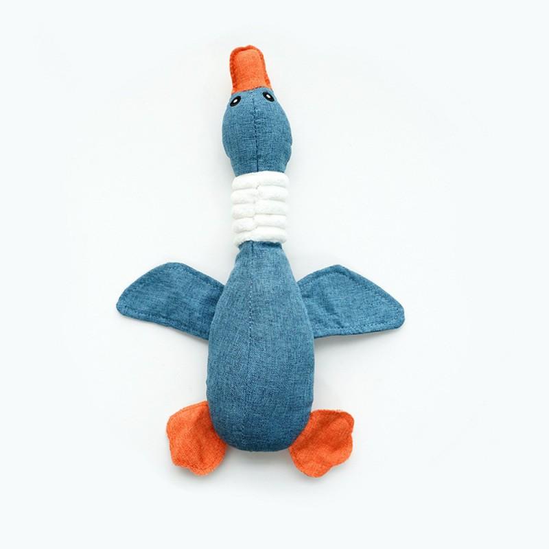 Plush Sound Toy Dogs Cats Chew-Resistant Interactive Pet Boredom Relief Dental Care
