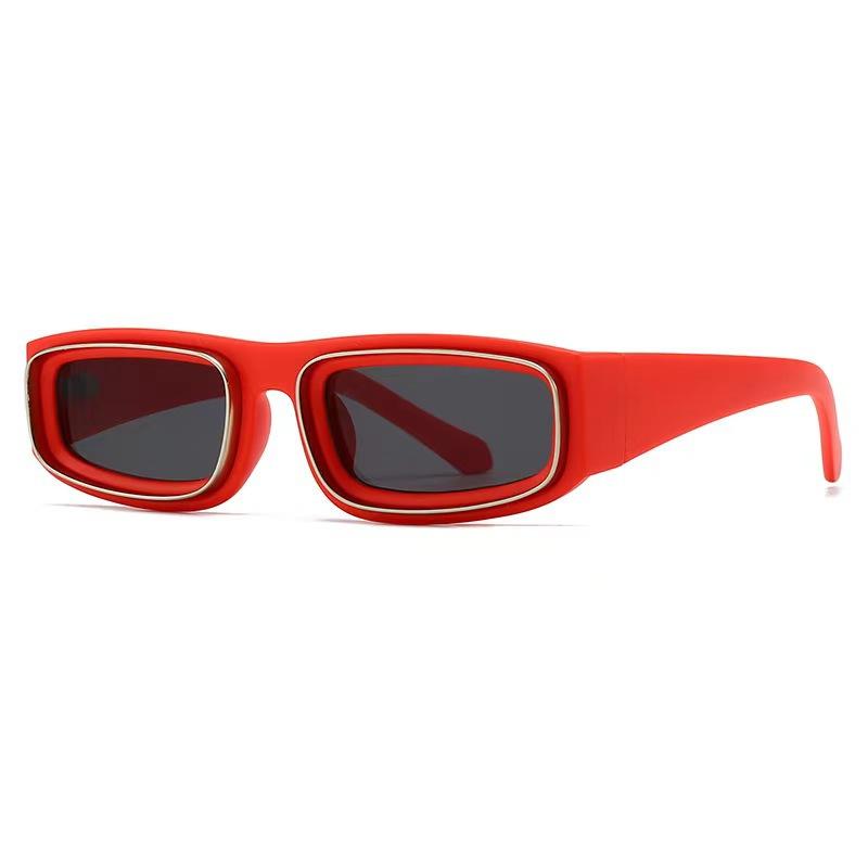New fashion sunglasses women's European and American small frame concave and convex surface personalized retro trend sunglasses men
