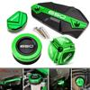 For Kawasaki Z650 Ninja 650 VERSYS 650 Z 650 Motorcycle Accessories Rear Front Brake Fluid Covers Oil Filler Cap Switch Button