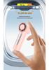 T71 Turbo High-Speed Digital Display Handheld Fan with USB Charging