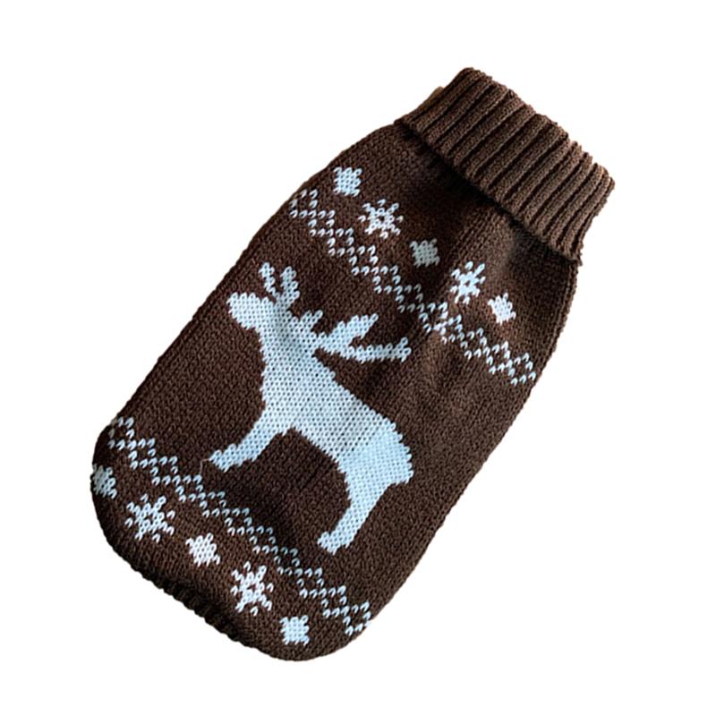 Dog Clothes Winter Warm Puppy Cats Sweater For Small Medeium Dogs Knit Sweater Pug Chihuahua Coat Bulldog Pullover Pet Clothing