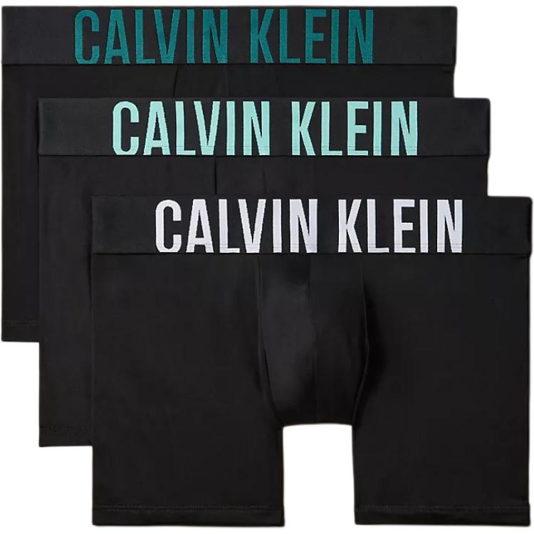 

Calvin Klein Minimalist Comfortable Mid-Rise Boxer Briefs 3-Pack Men underwear NB3612-002 S