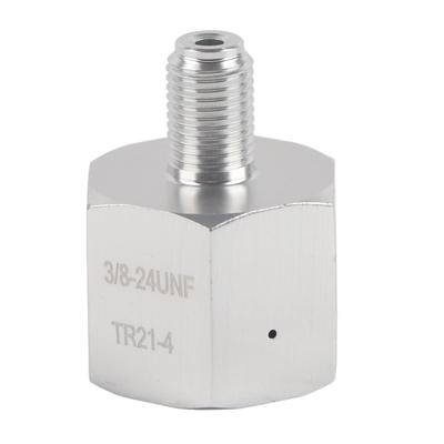 Gazuoto vandens CO2 adapteris mini reguliatorius naminio alaus „Corny Keg“ 3/8?24UNF į 6ACME?6G