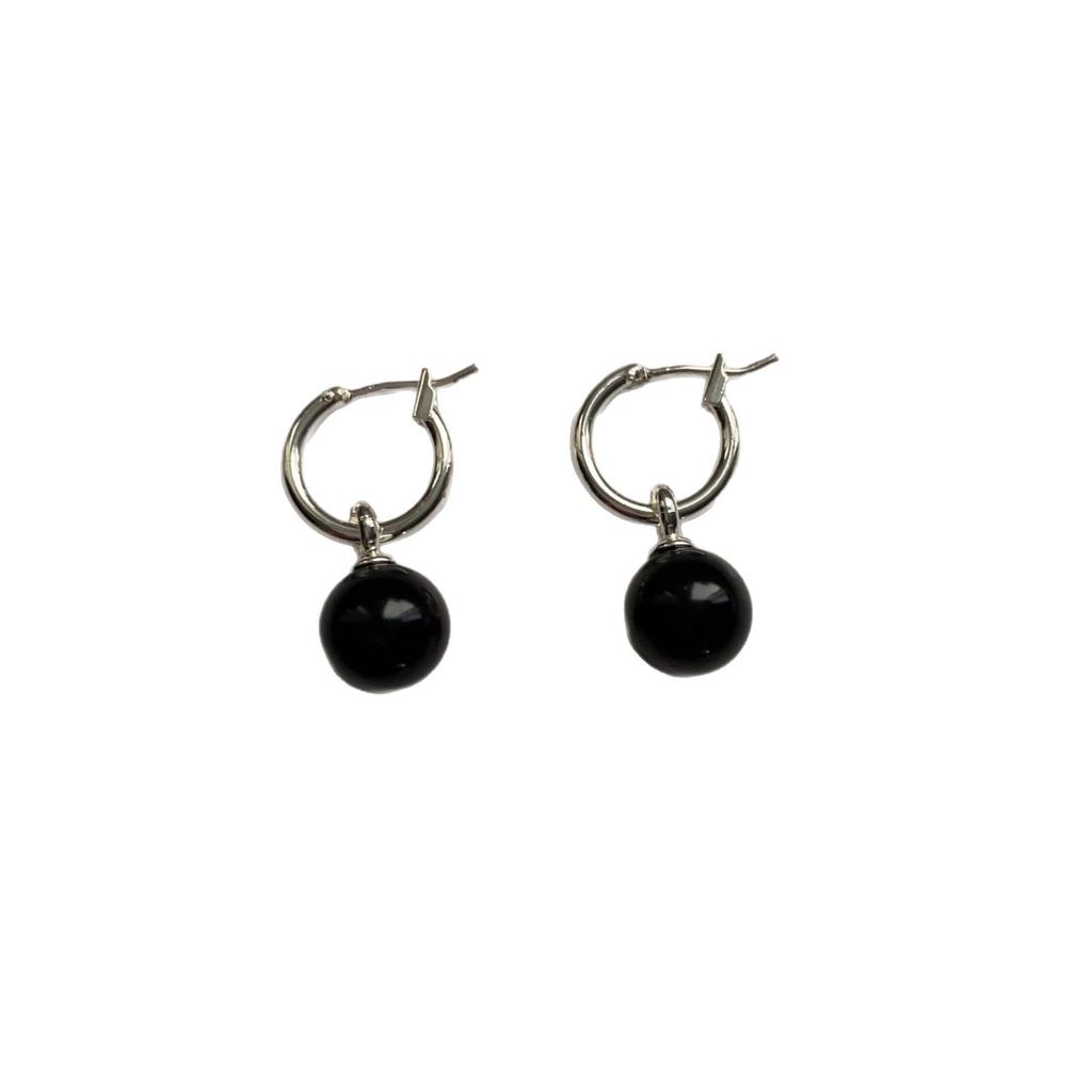 French pearl earrings women's new popular fashionable and unique earrings, high-end light luxury niche earrings