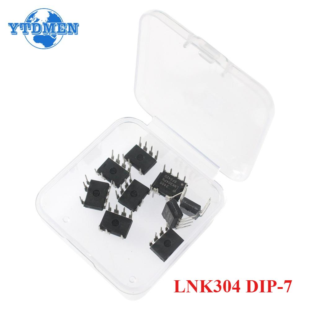 

10PCS LNK304PN LNK304P DIP7 Power management IC chip new original білий