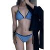 Korean Style Sexy Two-Piece Swimsuit for Women - Small Bust Bikini & Hot Springs Swimwear