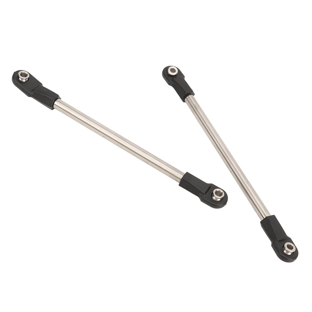8Pcs Stainless Steel Link Rod 275mm Wheelbase Stainless Steel Link Rod Linkage Set for 1 10 RC Crawler Car