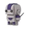 -81493 Three-Dimensional Square Head Boy Compatible With Dragon Ball Friesa Children'S Assembled Building Block Model Gift