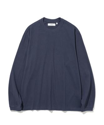 LAB12 24Ss Overlong T-Shirt (Dark Blue)