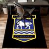 FC Ipswich Crest Rug for Living Room, Game Rooms, Office, Bedroom, Office Floor Mat Playful Design, fan gifts Christmas decor