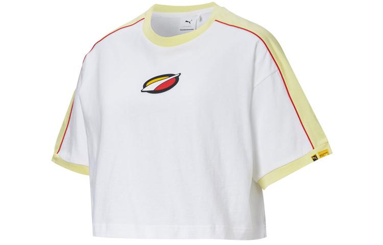 PUMA RANDOMEVENT Regular T Shirt Women s White 598074-02 S