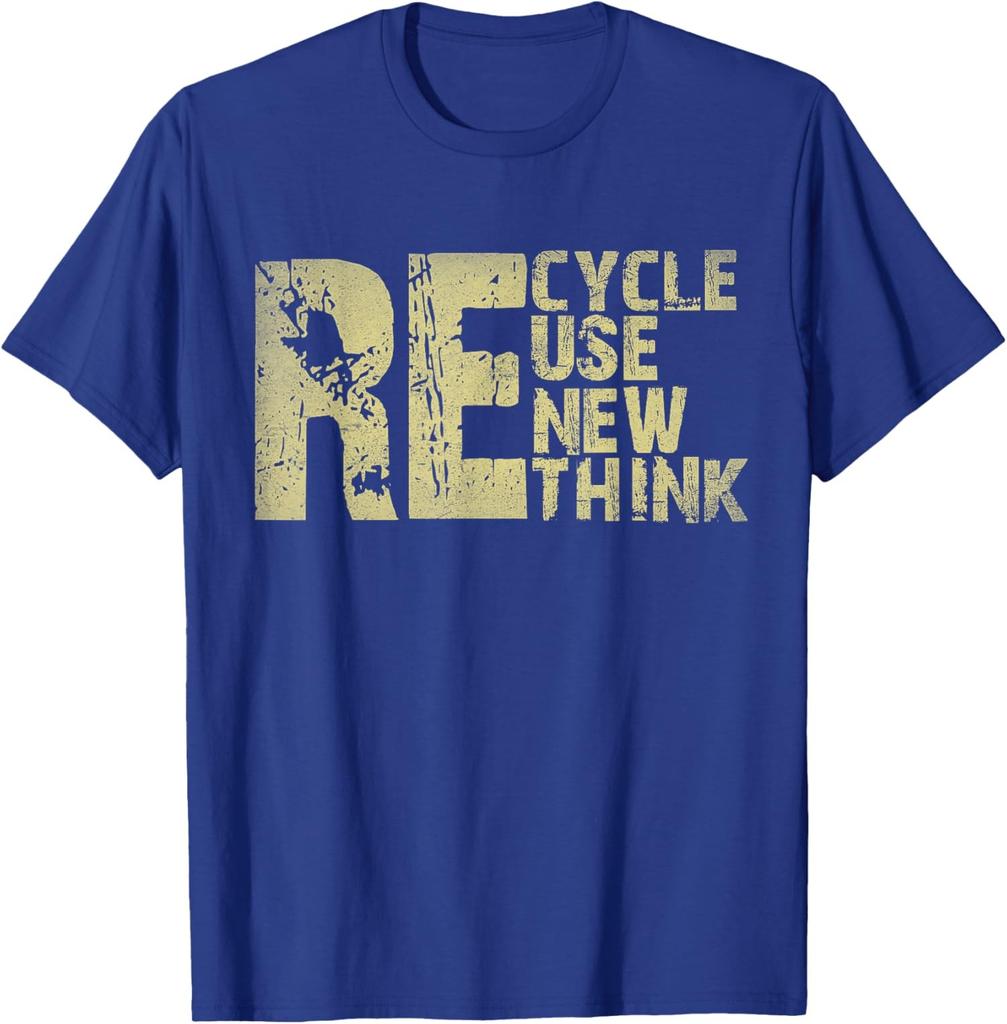 Environmental Activism Recycle Reuse Renew Rethink Unisex T-Shirt