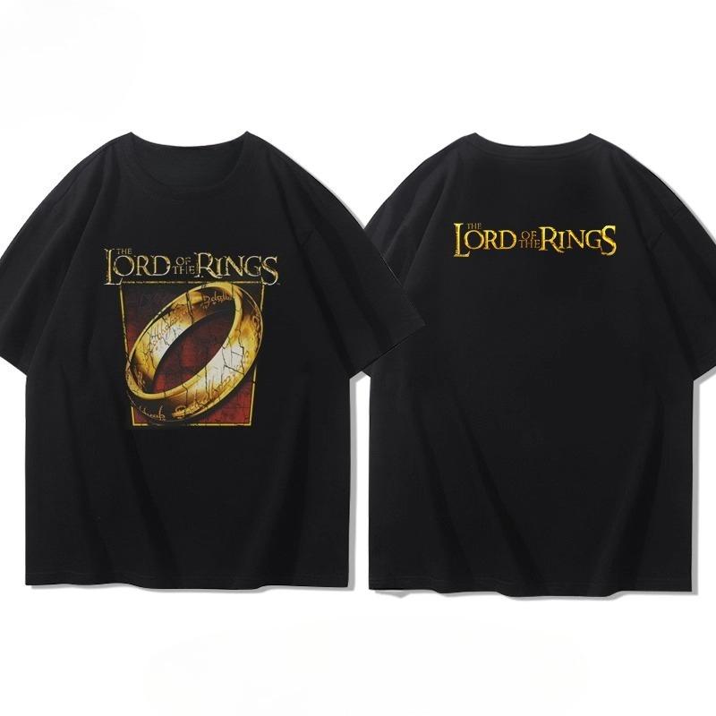 The Lord Of The Rings Gaming T Shirt Unisex Unisex Cheap Polyester Material Short Sleeve Graphic T Shirts Gothic Camisetas Unisexs Top
