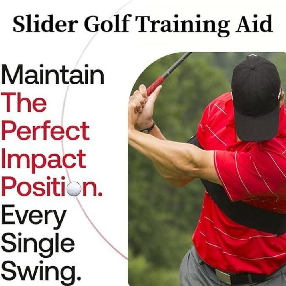 Elastic Golf Swing Training Arm Band Foldable Golf Swing Training Aid For Beginners