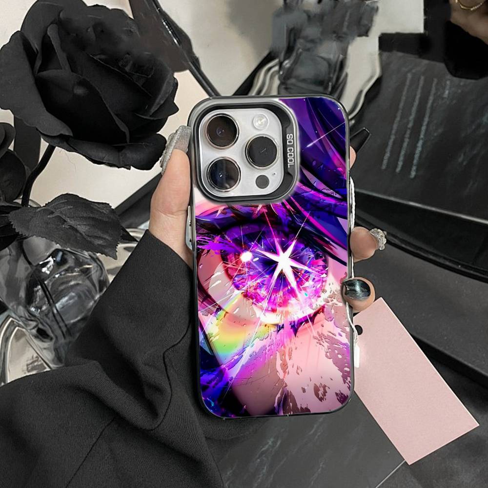 Oshi No Ko A-Anime Cute Phone Case For IPhone 16 17 15 14 12 13 Pro Max Black Color Shockproof Cover