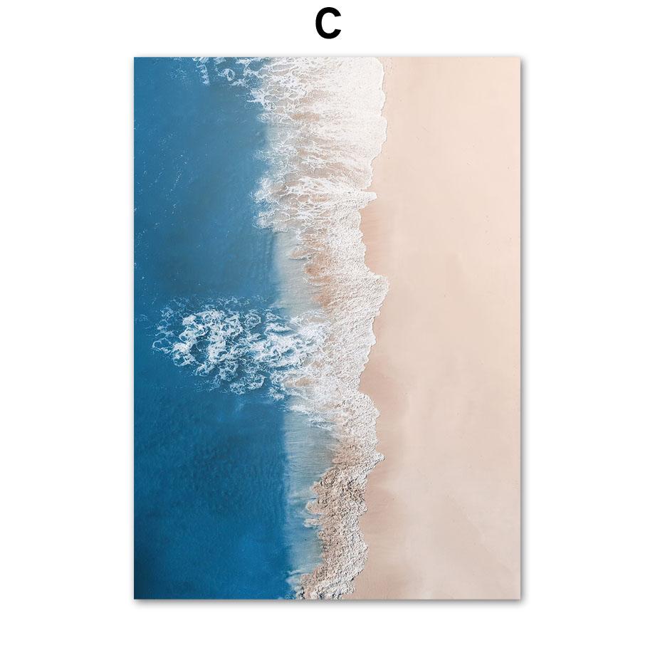 

Голубое море, пляж, кит, одуванчик, морской пейзаж, постеры, печать на холсте, скандинавские настенные художественные фотографии для гостиной, домашний декор 21X30cm No Frame