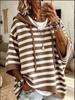 2026 Women's Knit Hooded Sweatshirt - Autumn Woolen Loose Fit
