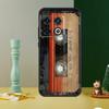 Cassette Tape Phone Case For OnePlus 13 12 11 13R 12R 10R 9 10 Pro 8T 9RT 10T Nord 4 CE 2 3 Lite N20 N30