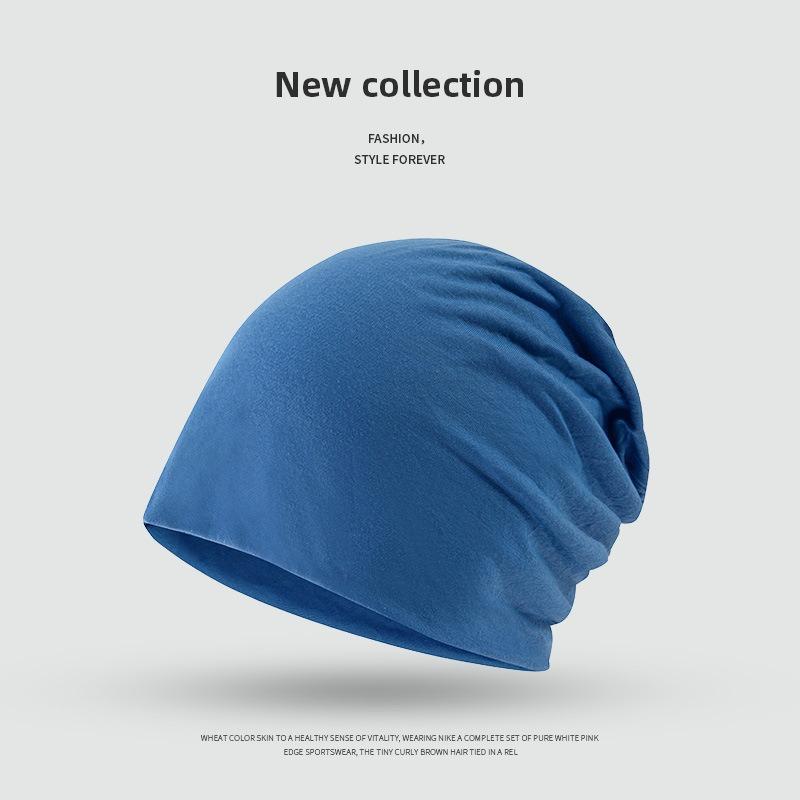 

Шапка Женская Ветрозащитная Повязка на Голову Шапка Мужская Повседневная Тонкая Косынка Химиотерапия Ночной Колпак Однотонная Вязаная Шапка для Послеродового Периода Холодная Шапка One Size сапфировый