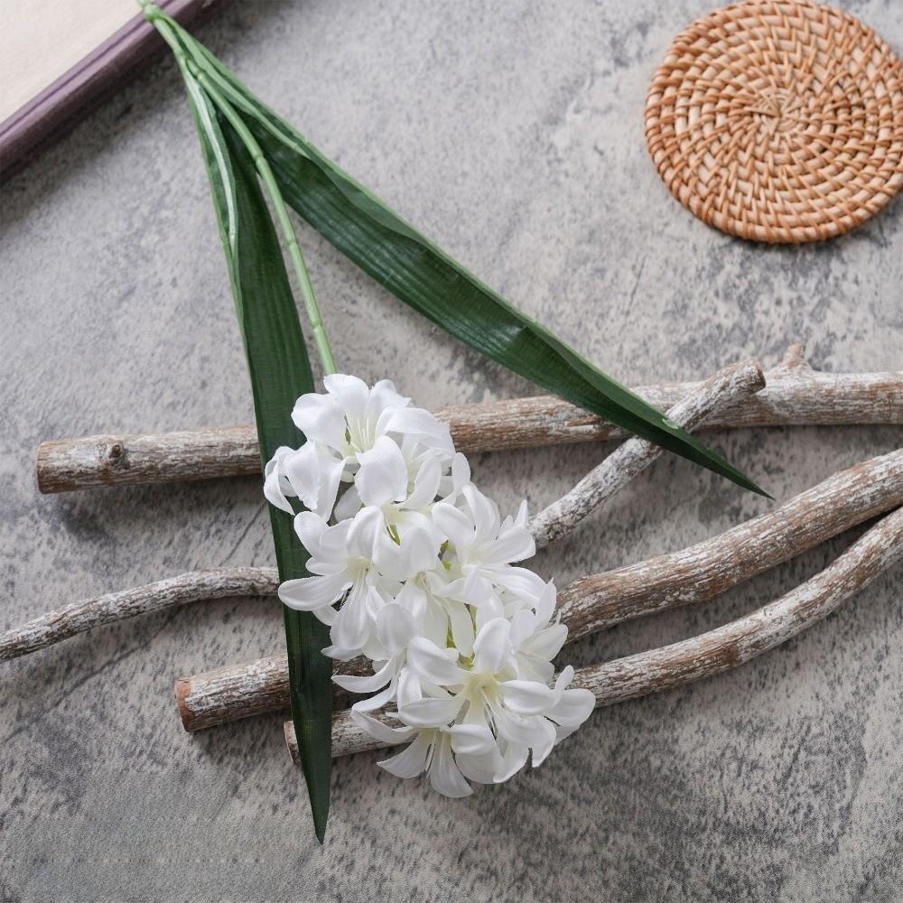 

Floral Display Artificial Faux Plants Simulation Fake Silk Flower Wedding Decoration белый